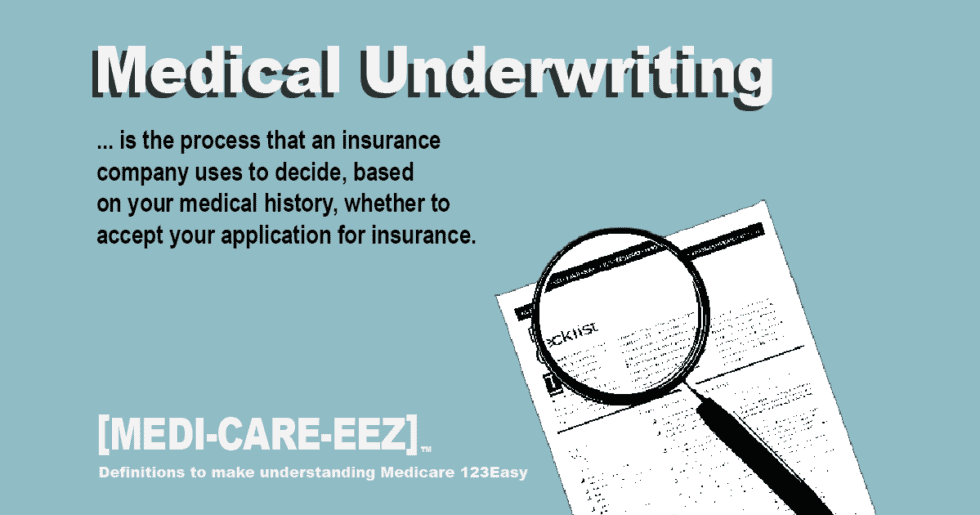 Medical Underwriting Definition